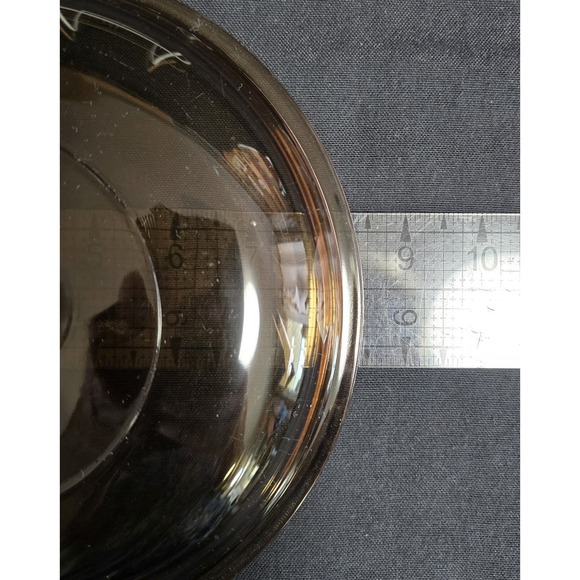 PYREX V2.5C Amber Glass Replacement LID For‎ Visions 2.25L Casserole 8.25" - Picture 5 of 5